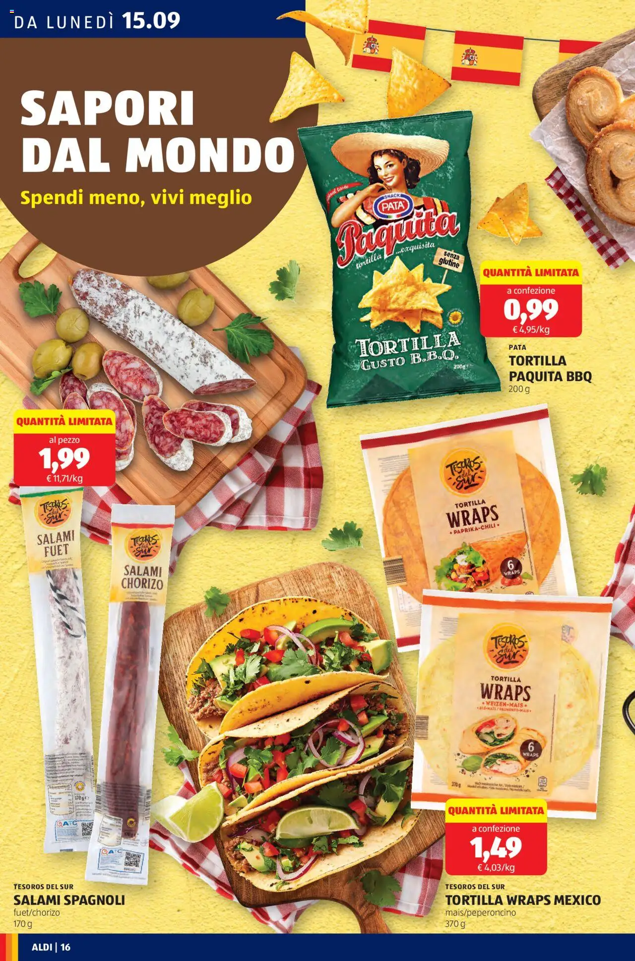 Volantino Aldi del 15.09.2025 | Pagina: 16
