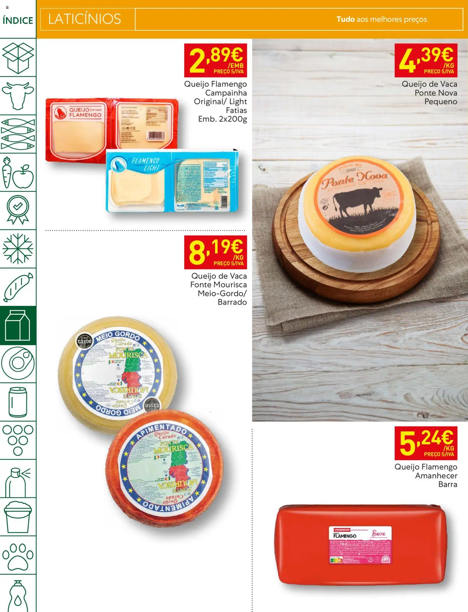 Recheio folheto │ válido de 20.01.2026 | Página: 22 | Produtos: Campainha, Queijo