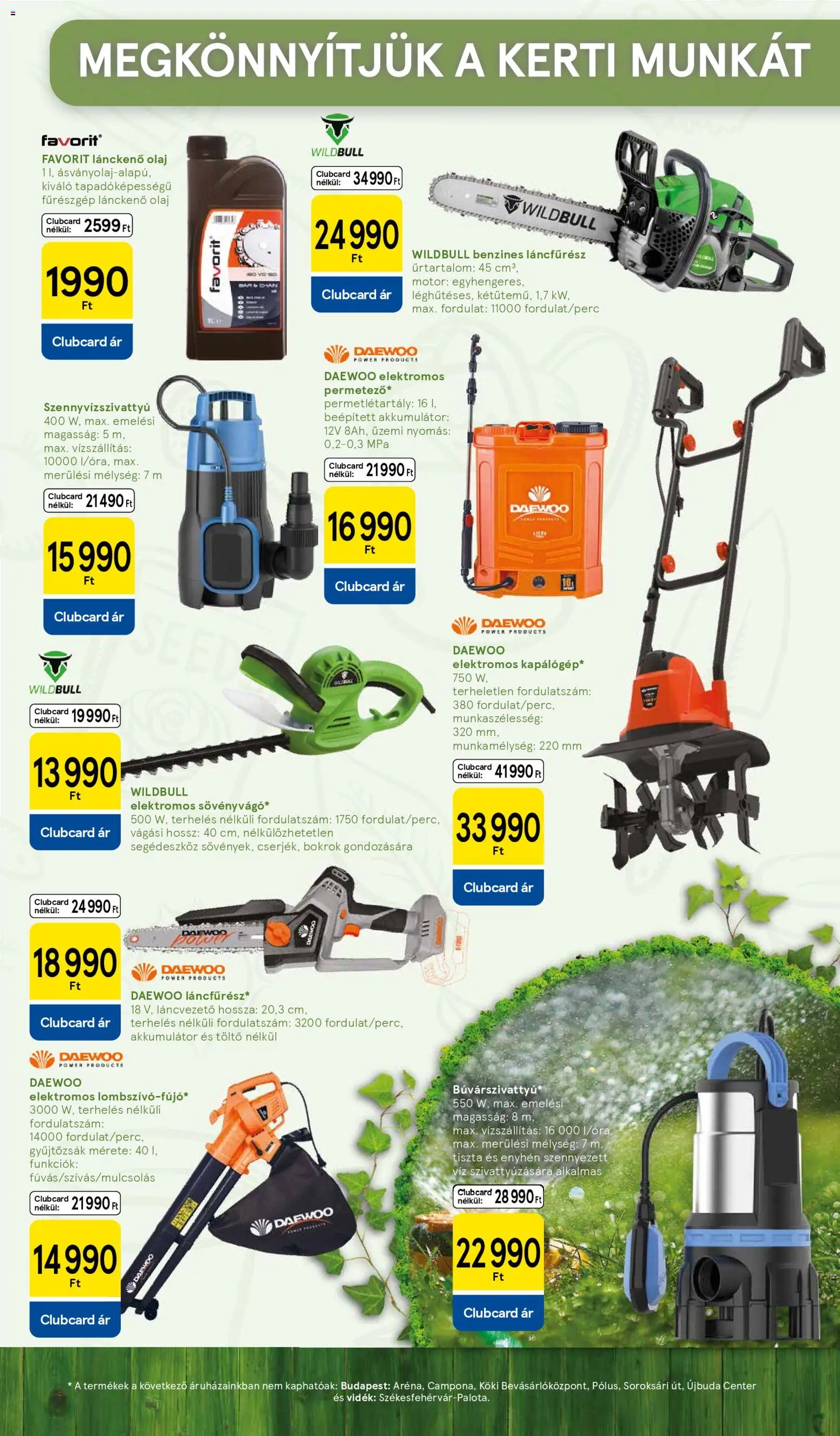 Tesco akciós ujság - amely érvényes a következő dátumtól: 08.04.2026 | Oldal: 5 | Termékek: Akkumulátor, Töltő, Olaj, Szennyvízszivattyú