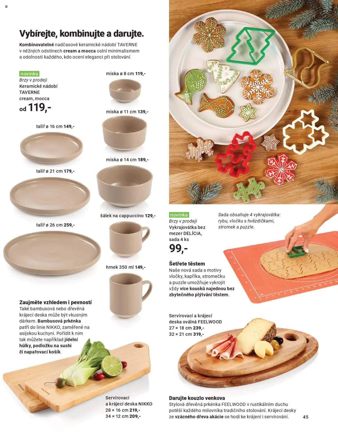 TESCOMA katalog - Podzim/zima 2025 od 20.10.2025 | Strana: 45 | Produkty: Šálek, Miska, Talíř, Sushi
