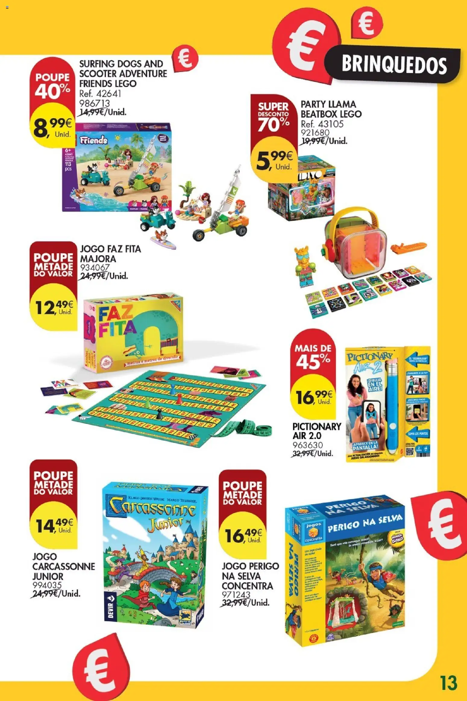 Pingo Doce -  Bazar Grandes Oportunidades │ válido de 06.01.2026 | Página: 13 | Produtos: Jogos