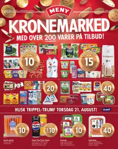 Forhåndsvisning av Meny kundeavis gyldig fra 18.08.2025