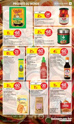 Intermarché - Prévisualisation de POIVRONS FOURRÉS À LA RICOTTA DI VITA, 280 g -10,32 € le kg valide à partir de 14.04.2026 | Page: 25 | Produits: Guacamole, Piment, Huile, Ricotta