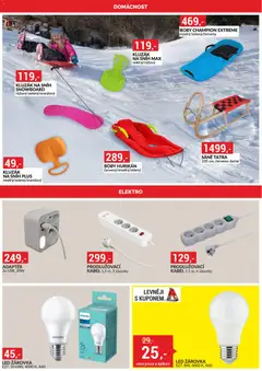 Náhled letáku BAUMAX leták od 01.11.2025 | Strana: 30 | Produkty: Saně, Kabel, Elektro, LED