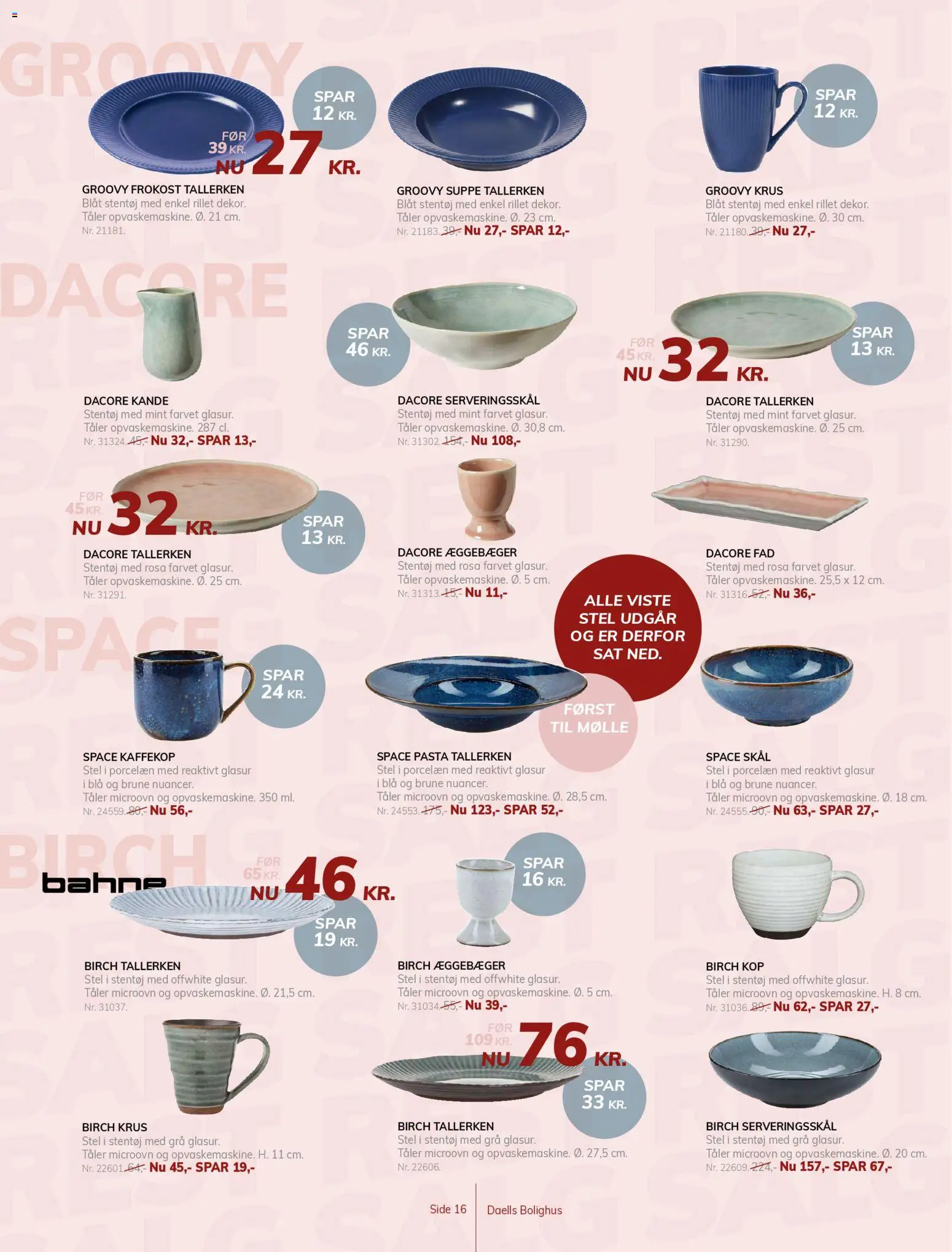 Daells Bolighus tilbudsavis – gyldig fra 26.12.2025 | Side: 16 | Produkter: Pasta, Suppe