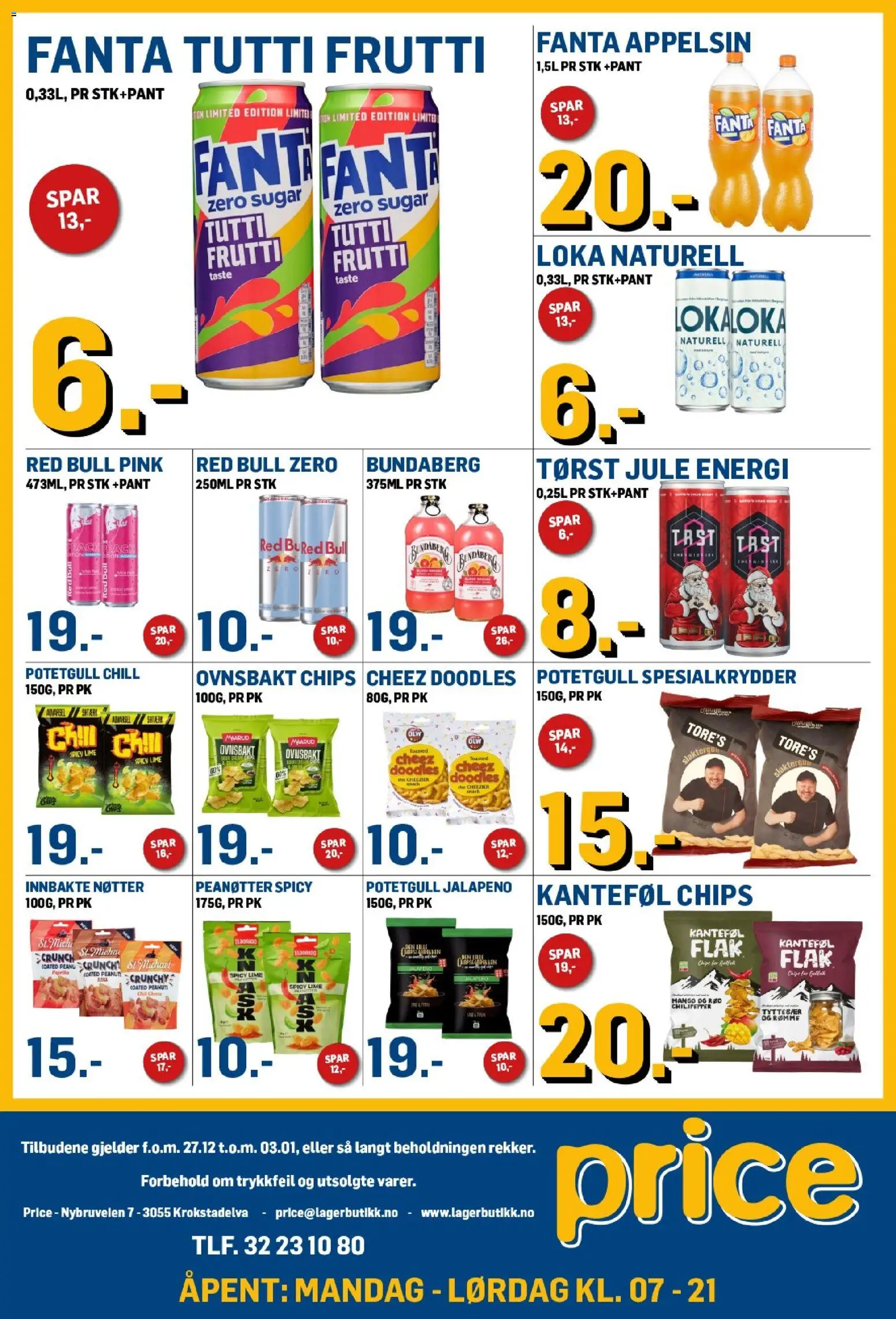 {H1} | Side: 2 | Produkter: Nøtter, Tyttebær, Lime, Mango