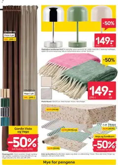  | Side: 4 | Produkter: Ledning, Pledd, Duker, Jeux