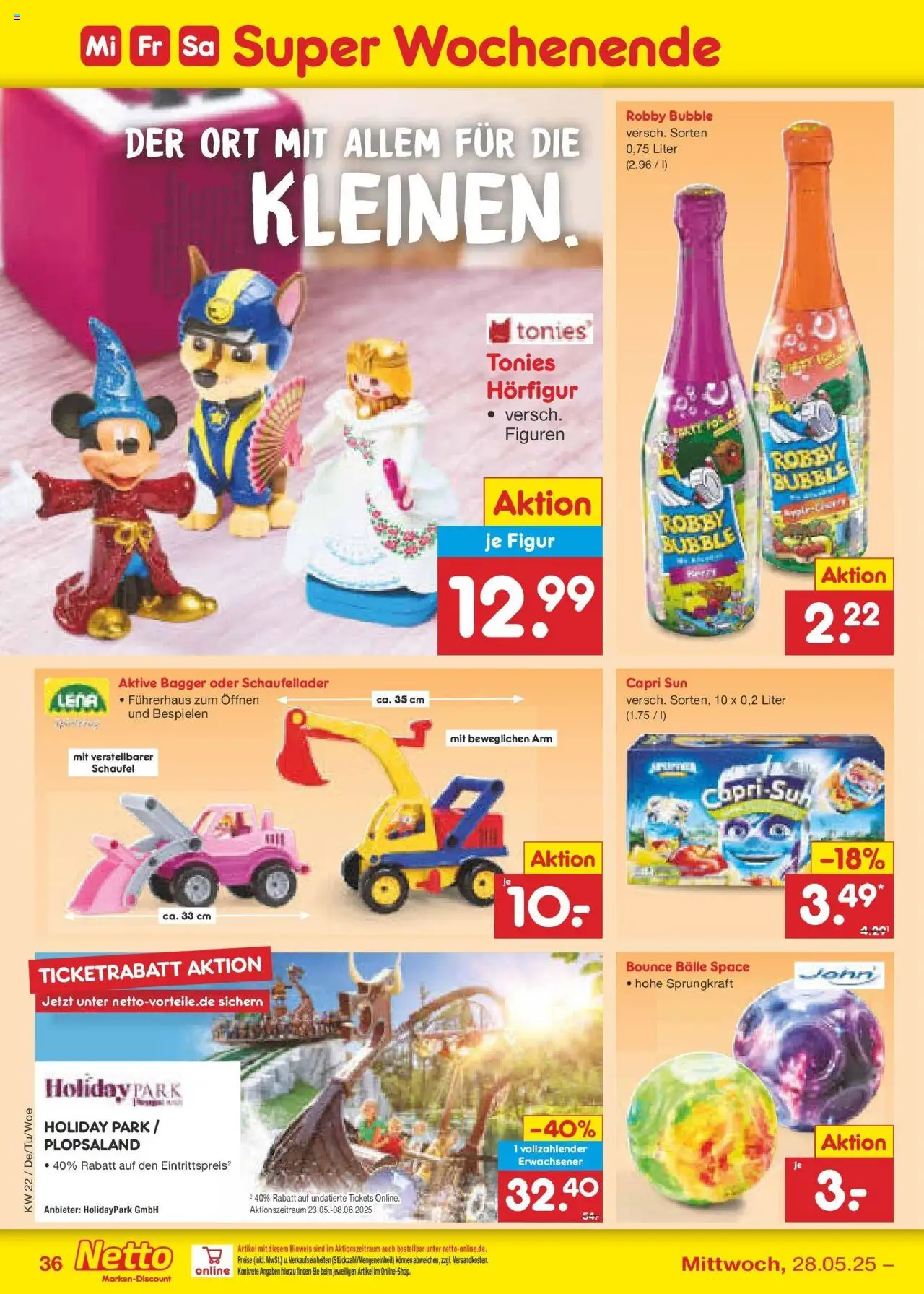 Netto Marken-Discount prospekt Gemmingen	 - gültig ab dem 26.05.2025 | Seite: 56 | Produkte: Capri sun