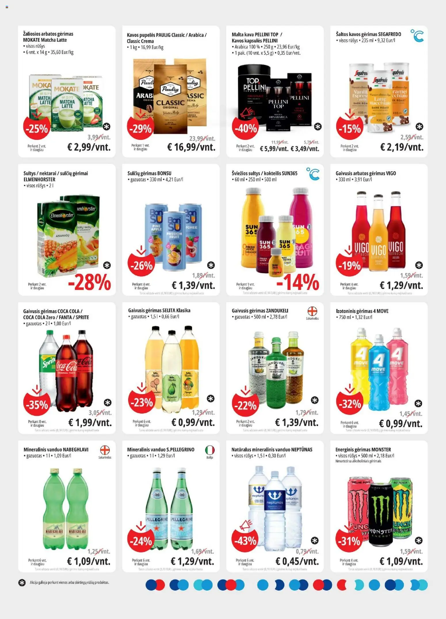 ePromo akcijos nuo 18.03.2026 | Puslapis: 10 | Prekių: Gaivusis gėrimas, Pupelės, Kavos pupelės, Energinis gėrimas