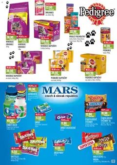 Ratio leták od 01.09.2025 | Strana: 13 | Produkty: Whiskas, Twix, Granule, Pedigree kapsičky