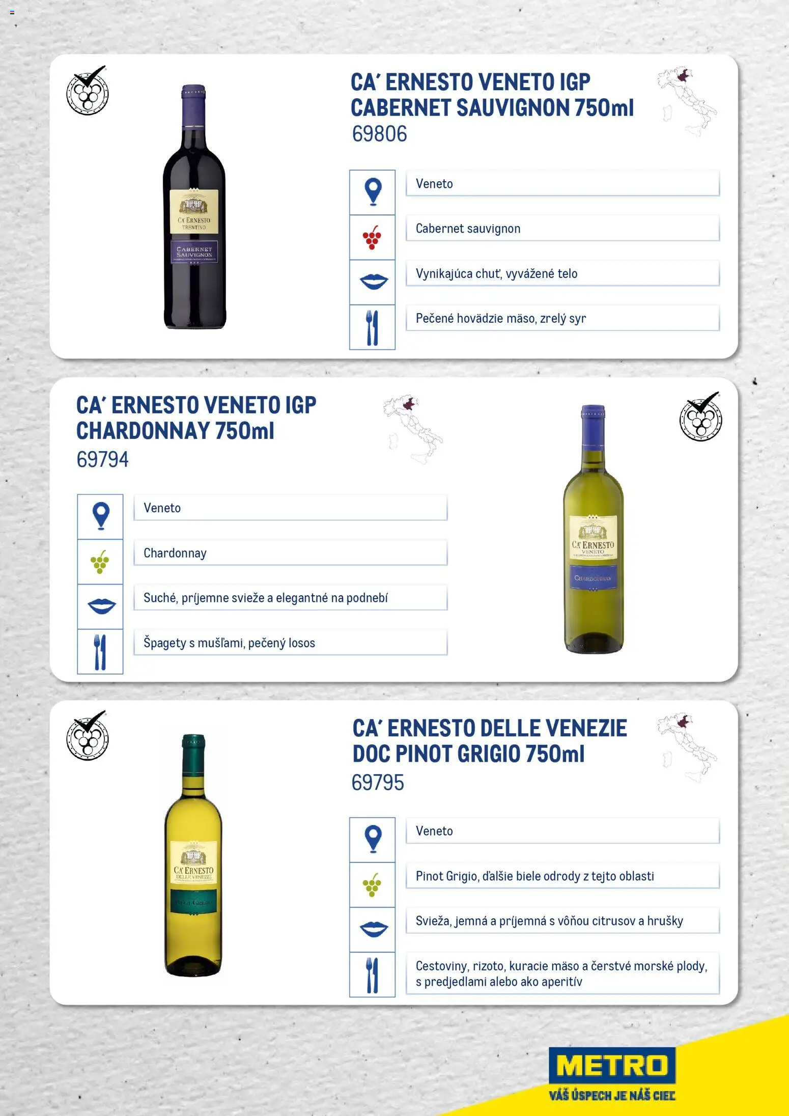 Nové Metro akcie – leták je platný od 01.01.2026 | Strana: 11 | Produkty: Kuracie mäso, Aperitív, Hrušky, Špagety