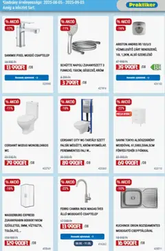 Praktiker akciós ujság - amely érvényes a következő dátumtól: 05.08.2025 | Oldal: 17