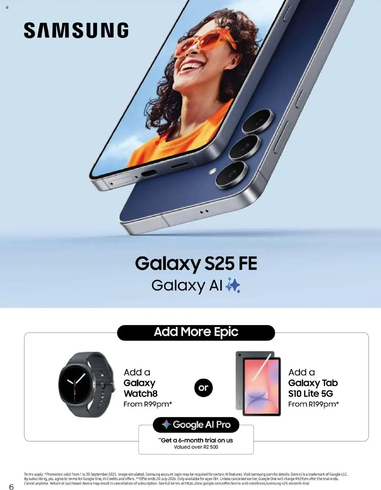 New Cell C catalogue – valid from 16.09.2025 | Page: 6