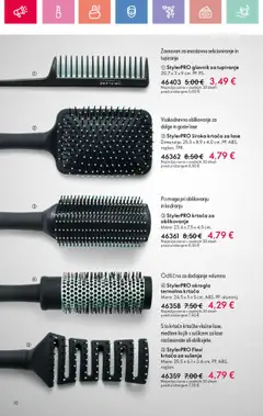 Oriflame katalog 11 │ velja od 03.08.2025 | Stran: 10 | Izdelki: Glavnik, Krtaca