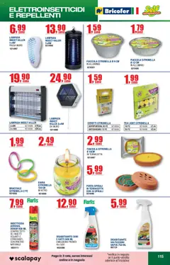 Volantino Bricofer del 27.05.2025 | Pagina: 115 | Prodotti: Tè, Bracciale, Presa, Lampada