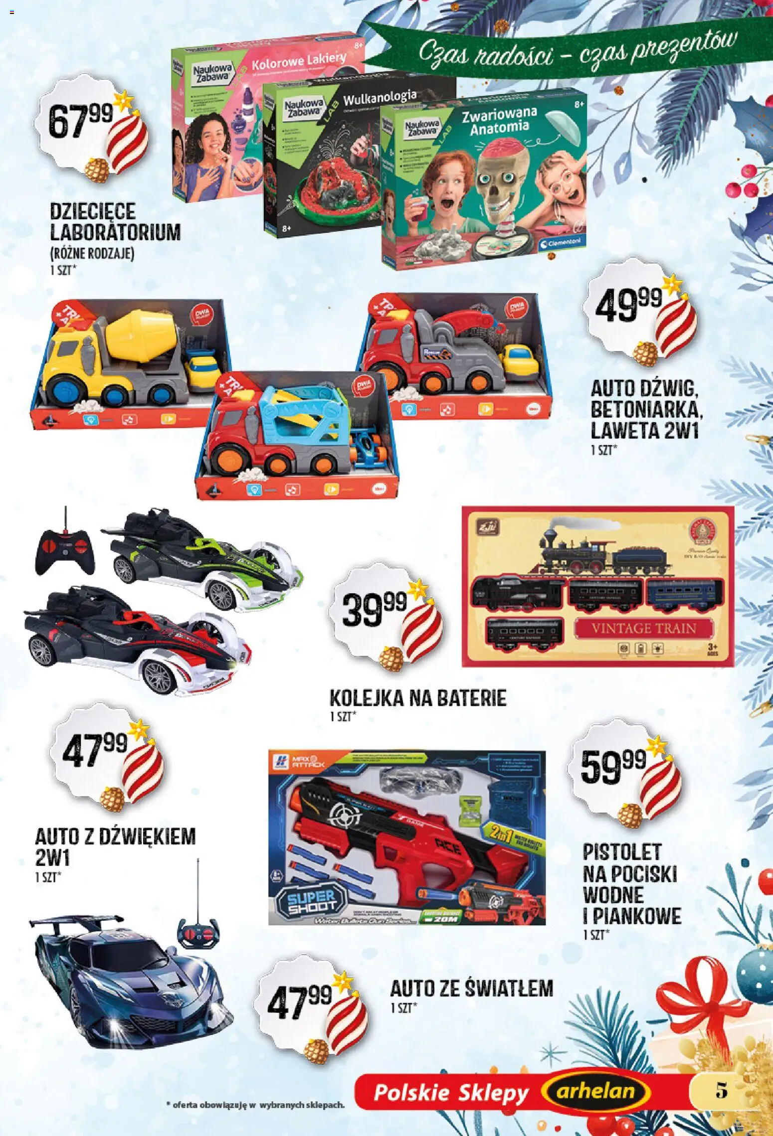 Arhelan Gazetka - Prezentobranie od 28.11.2025 | Strona: 5 | Produkty: Baterie, Lakiery