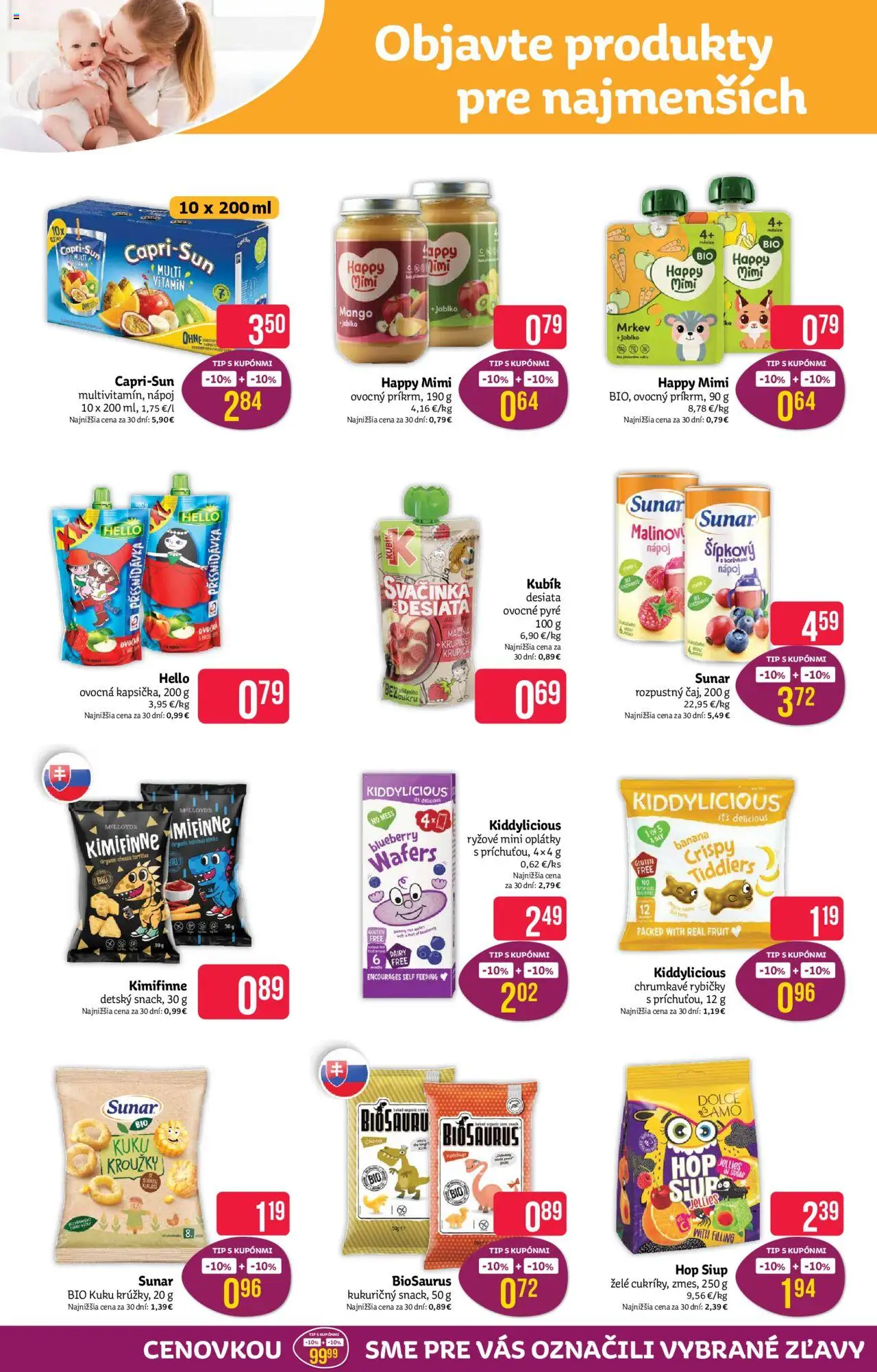 Nové Teta drogerie akcie – leták je platný od 29.09.2025 | Strana: 10 | Produkty: Sunar, Mango, Krupica