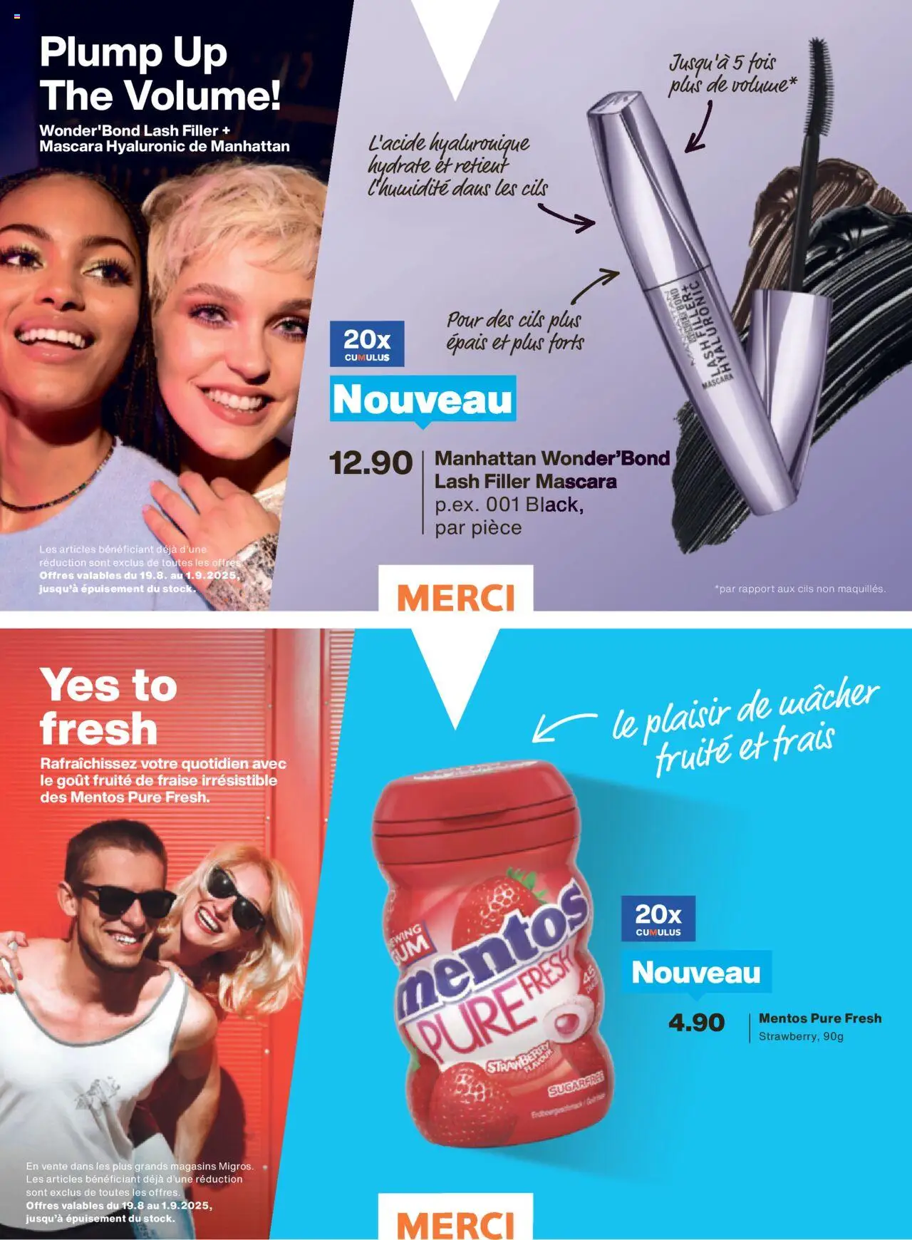 Migros - Magazin FR ab 18.08.2025 | Seite: 16 | Produkte: Mascara