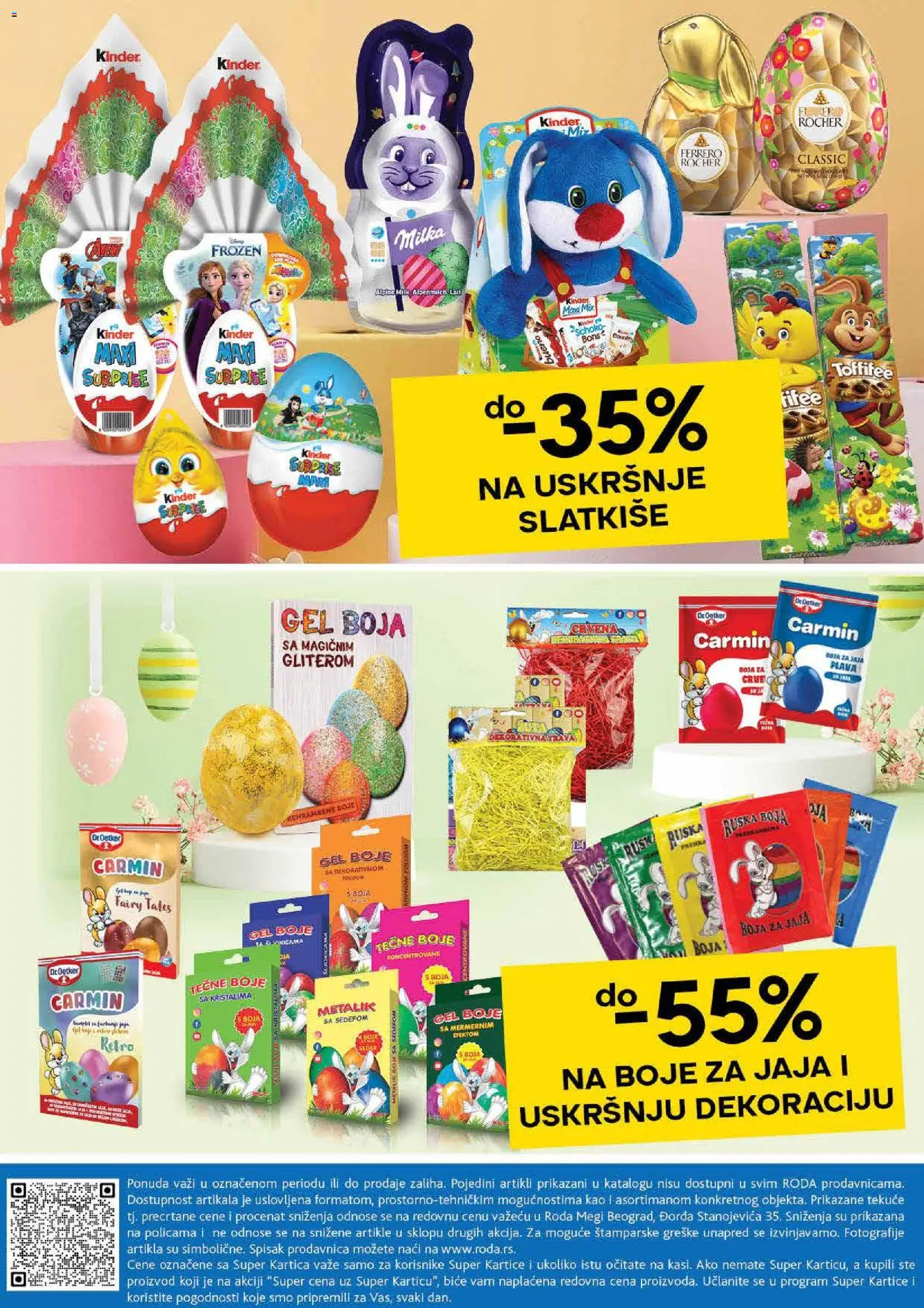 Roda katalog - važi od 09.04.2026 | Strana: 32 | Proizvode: Milka, Jaja