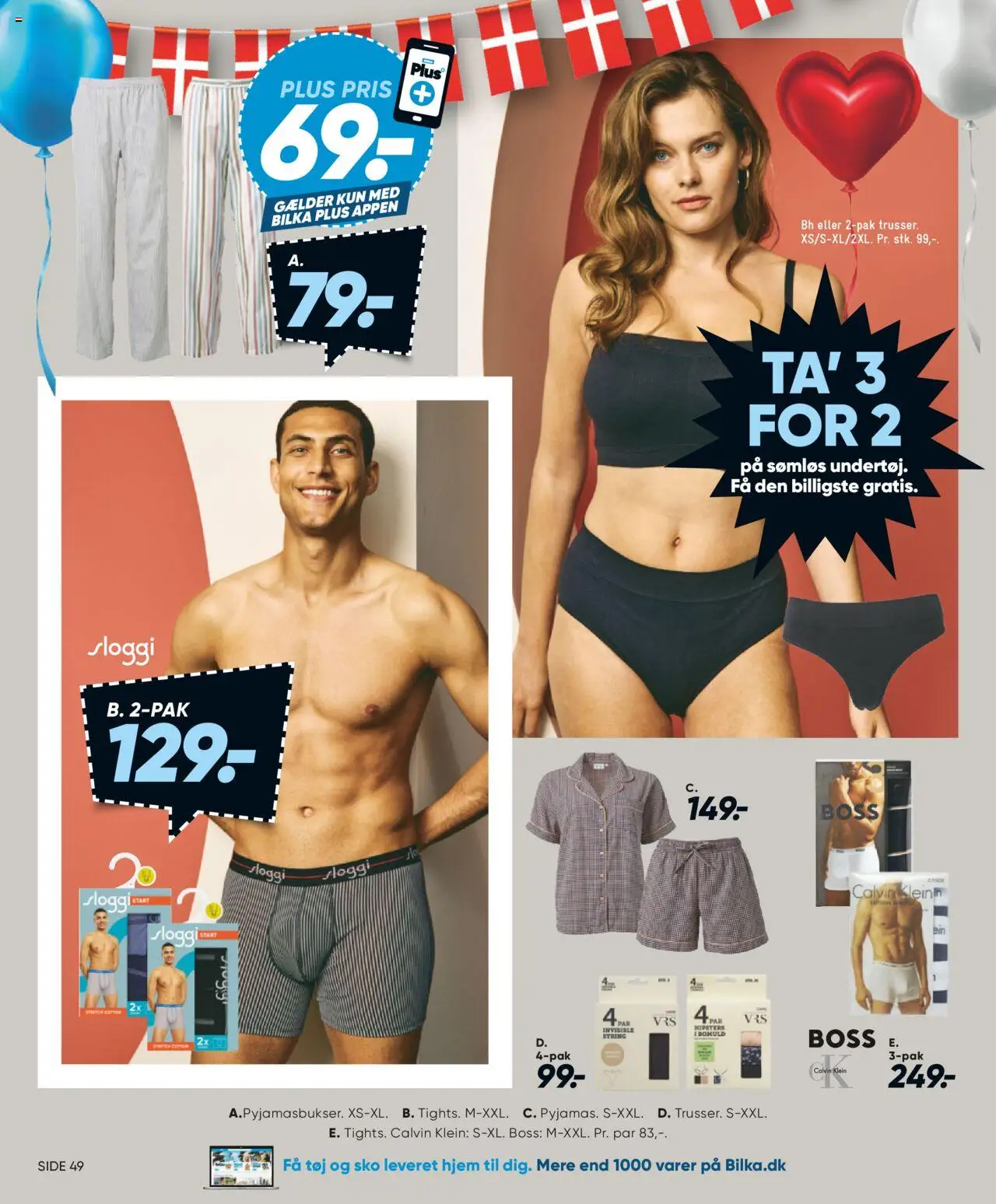 Bilka Tilbudsavis gyldig fra 01.08.2025 | Side: 78 | Produkter: BH, Sko, Tøj