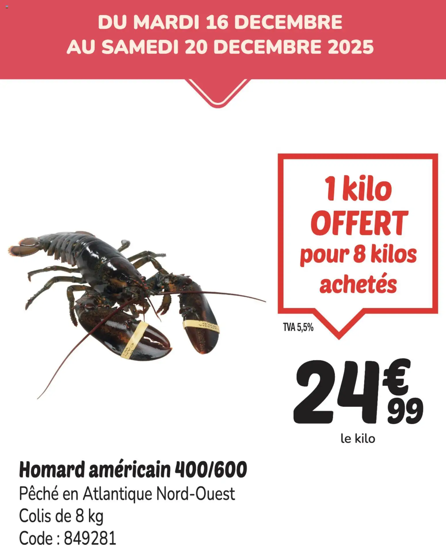 {H1} | Page: 2 | Produits: Pêche, Homard americain, Homard