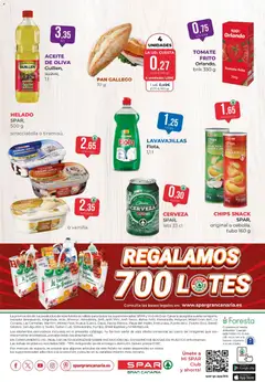 Vista previa Spar - folleto válido desde el 23.01.2026 | Página: 22 | Productos: Aceite, Cerveza, Helado, Lavavajillas