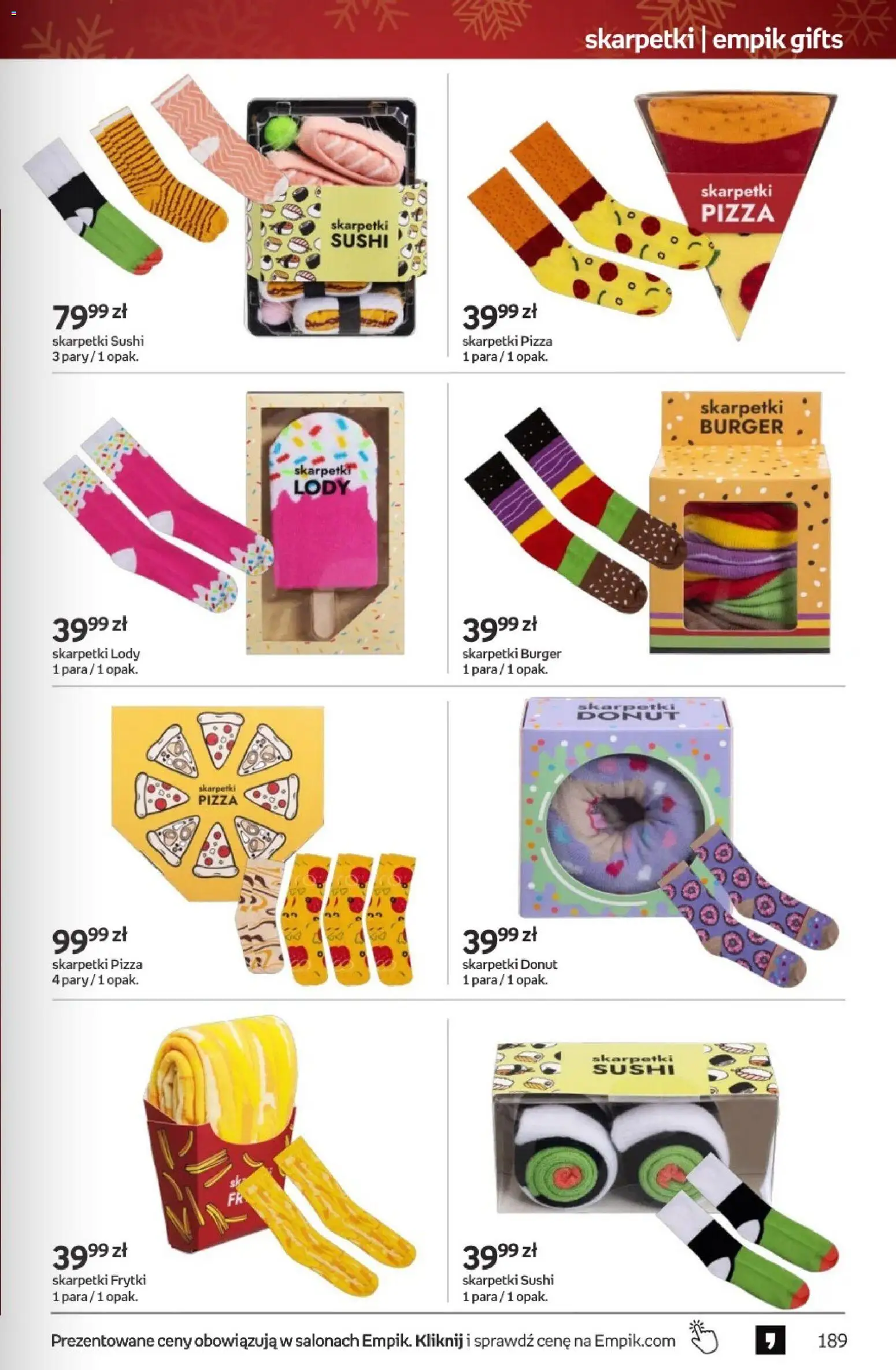 Empik promocje - Tom kultury Zabawki od 10.12.2025 | Strona: 65 | Produkty: Donut, Sushi, Pizza, Frytki