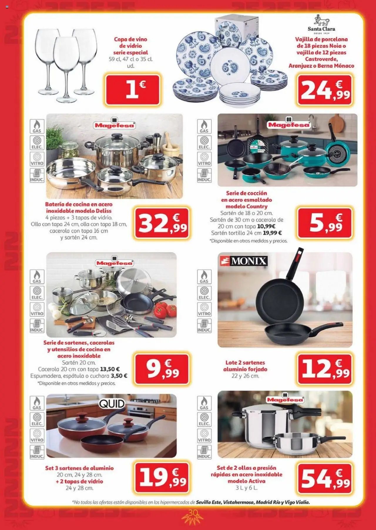 Alcampo - Canarias │ válido desde el 25.09.2025 | Página: 30 | Productos: Vino, Βρεφικό κρεβάτι, Cocina, Batería