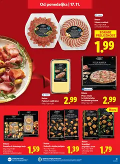 Lidl katalog akcije – veljaven od 13.11.2025 | Stran: 55 | Izdelki: Pašteta, Salama, Pica, Prigrizki