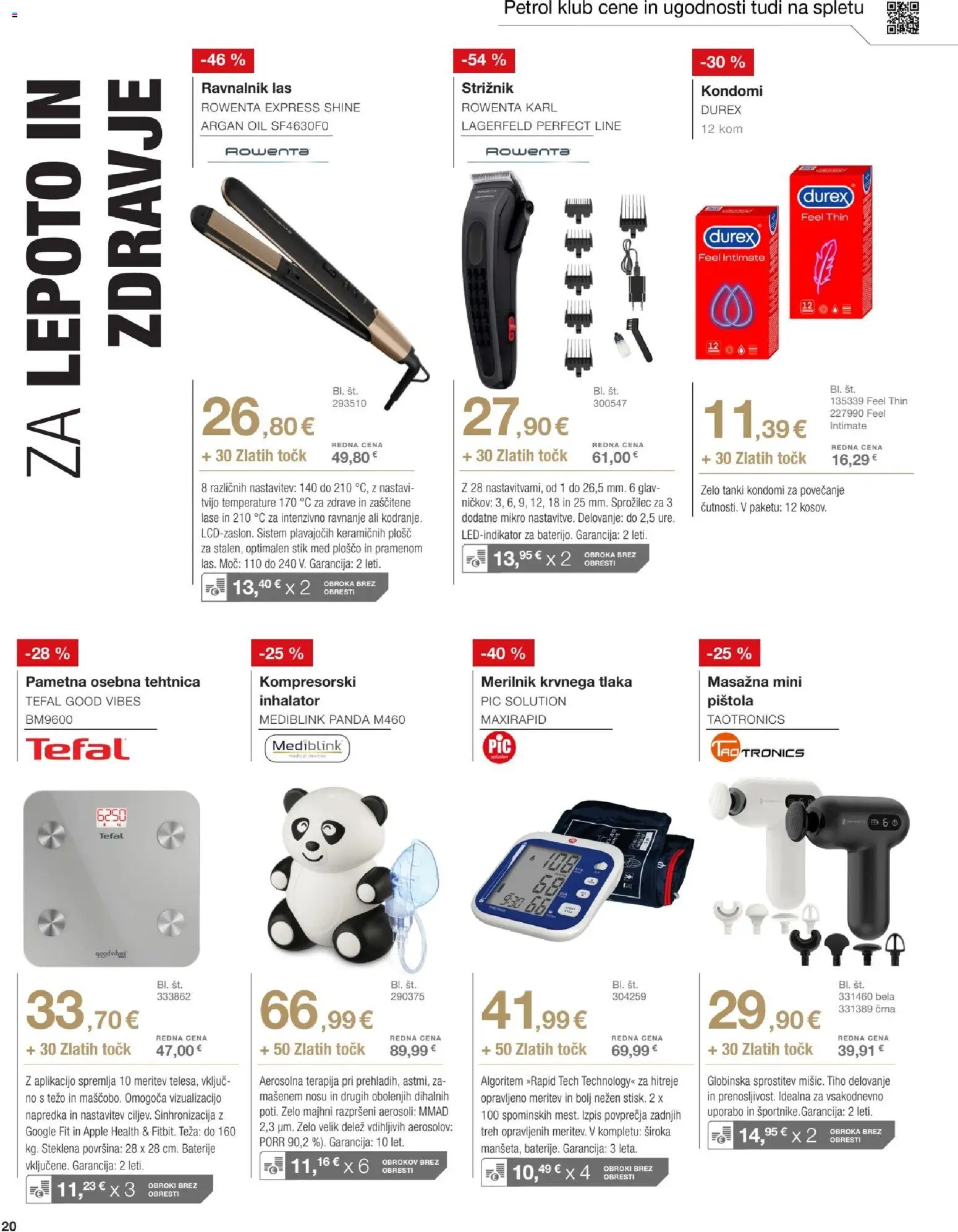 Novi Petrol katalog ponudbe – veljaven od 02.12.2025 | Stran: 20