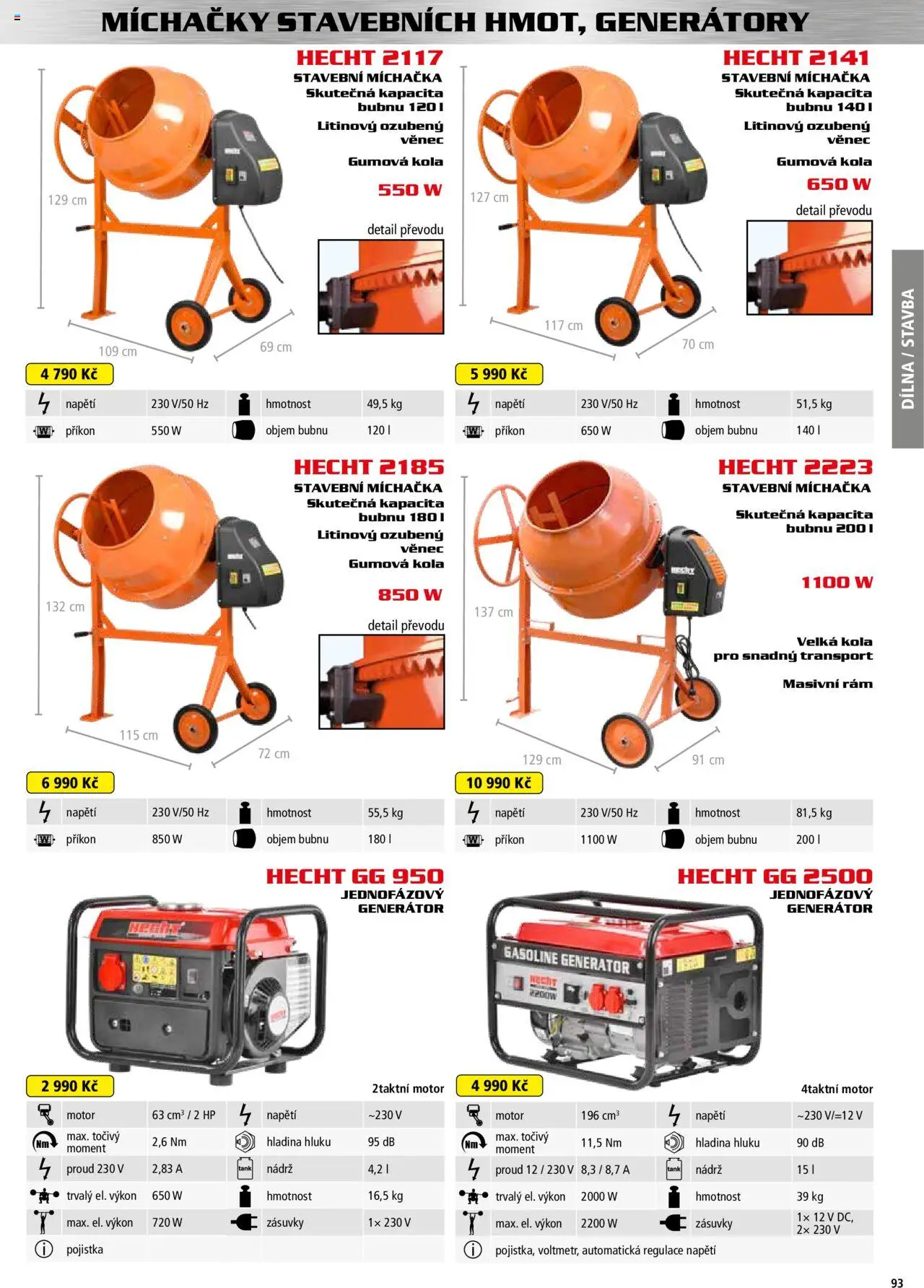 Hecht katalog - Jaro-léto 2025 od 22.04.2025 | Strana: 93 | Produkty: Hecht, Kola