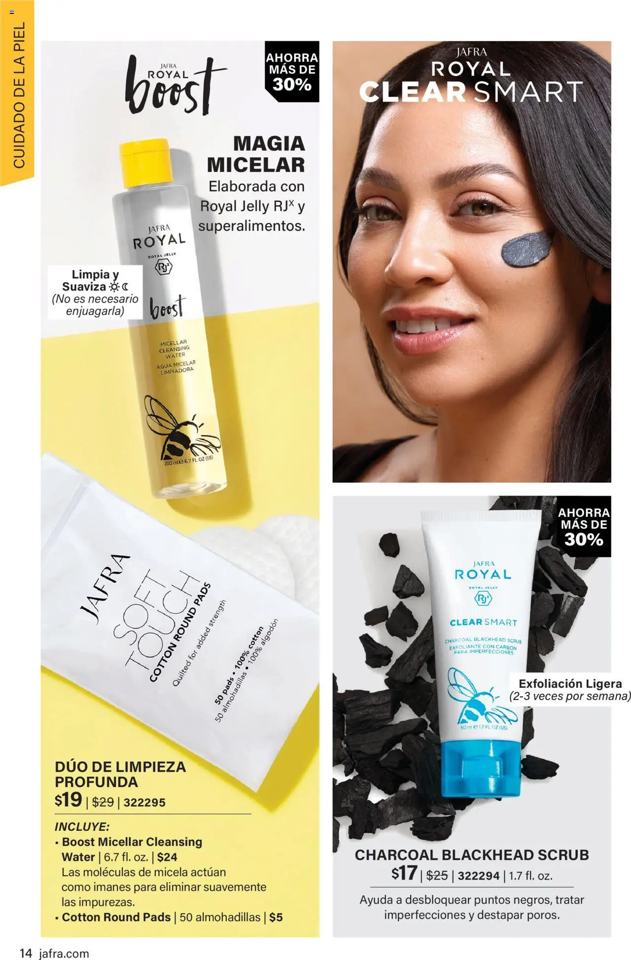 JAFRA folleto │ válido desde el 01.08.2025 | Página: 14 | Productos: Agua micelar, Γαύρος
