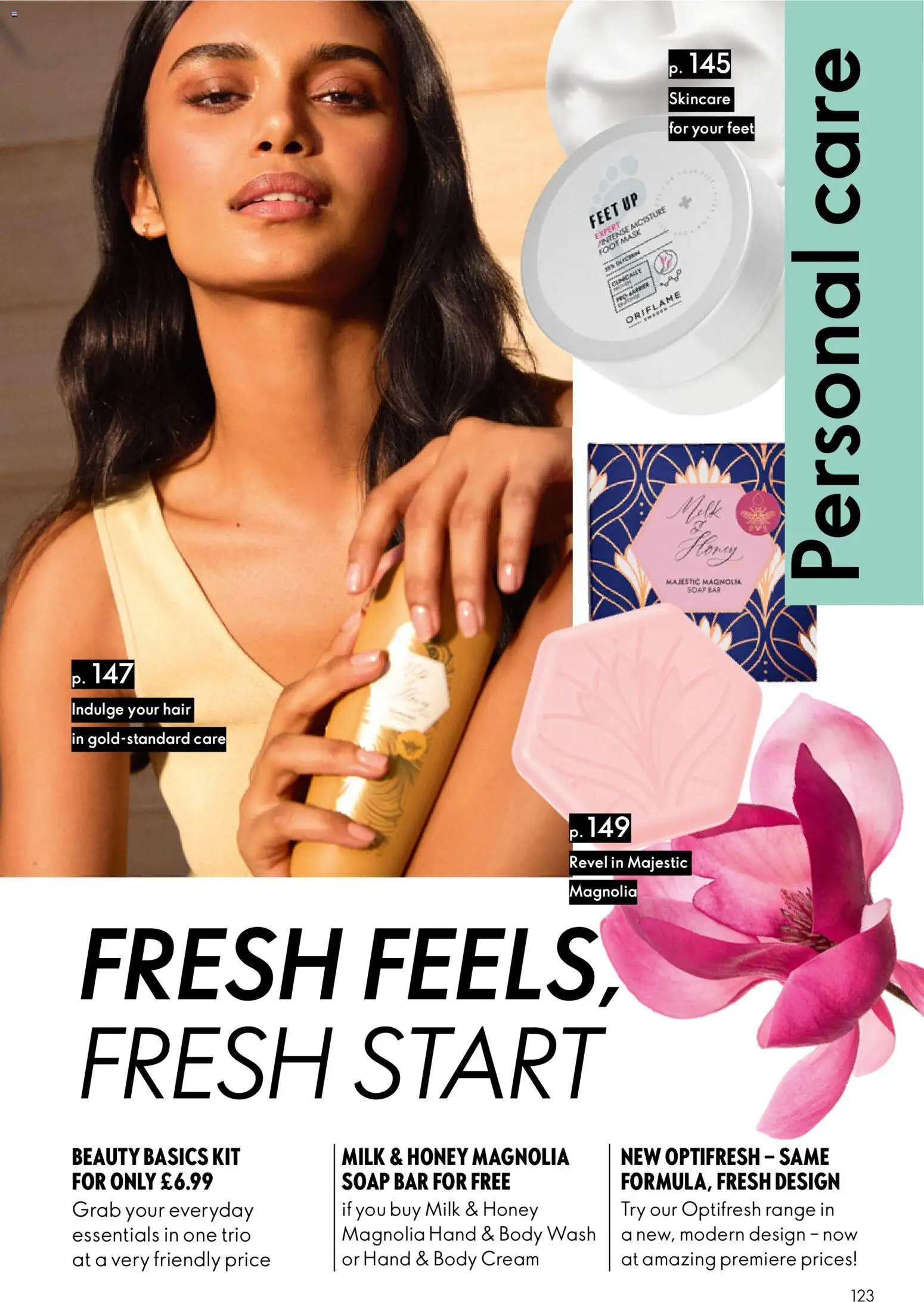 {H1} | Page: 123 | Products: Mask, Body cream, Milk, Honey