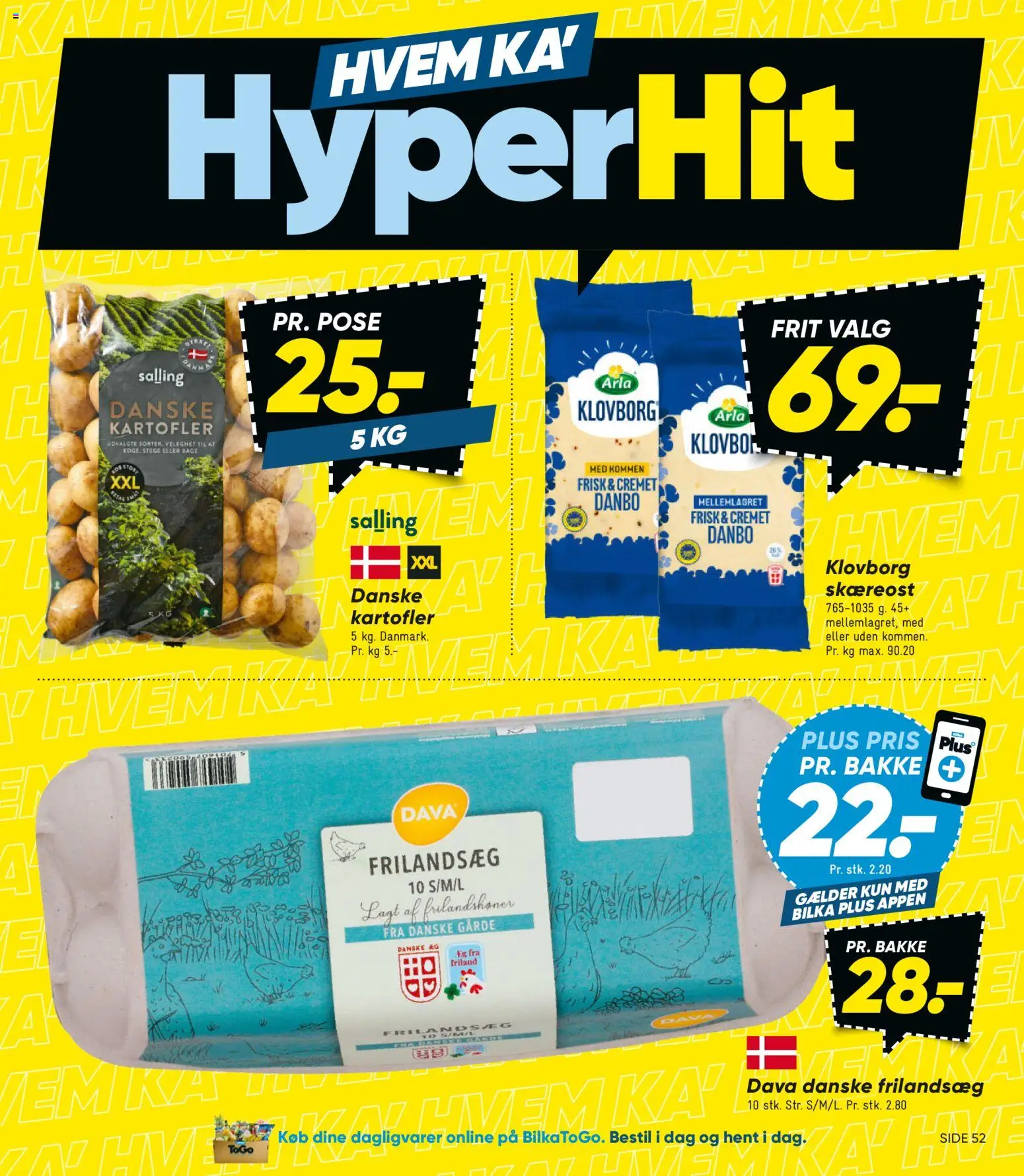 Bilka tilbudsavis – gyldig fra 01.01.2026 | Side: 5 | Produkter: Æg, Kartofler