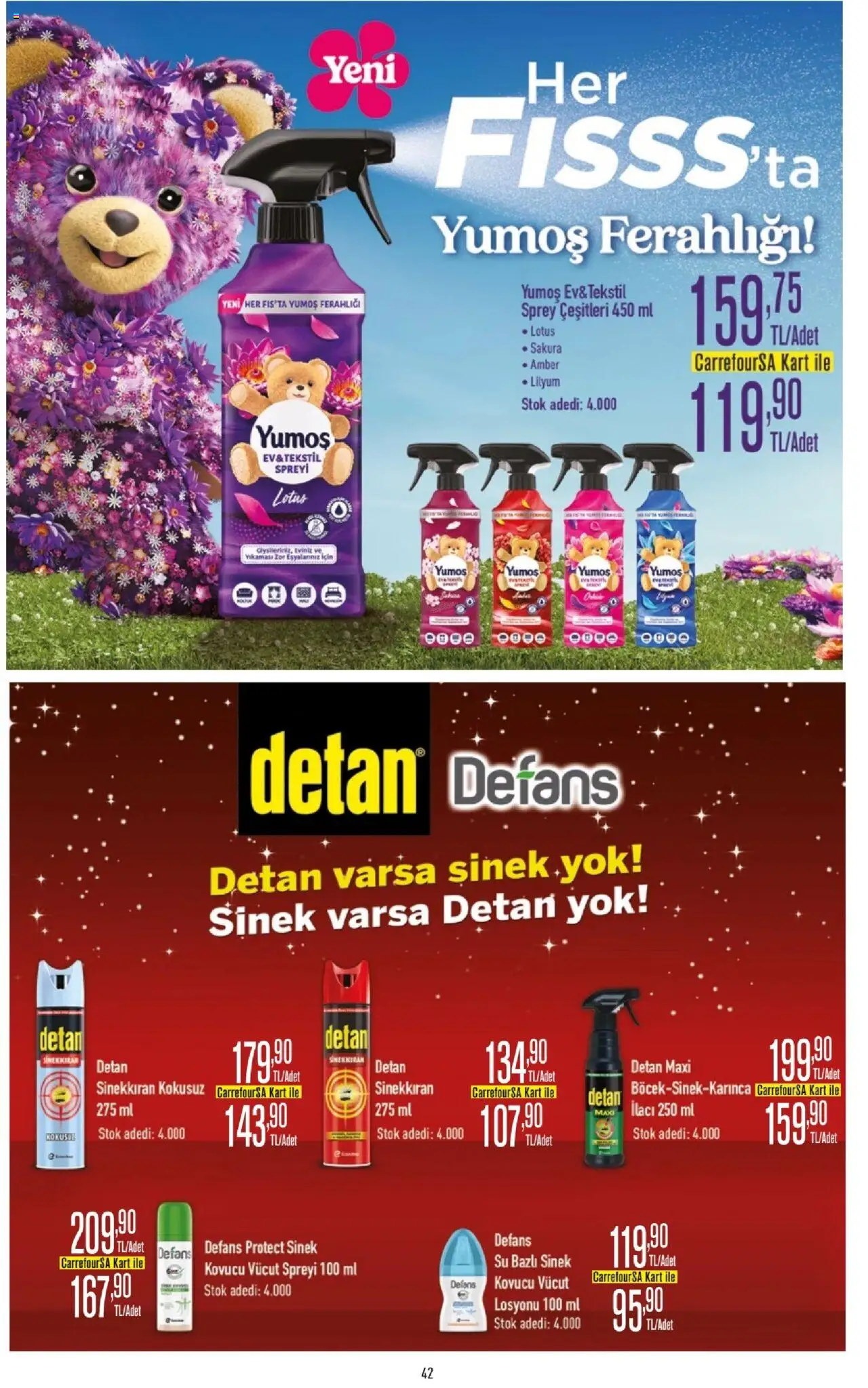 CarrefourSA Katalog - 10.06.2025 tarihinden itibaren geçerlidir | Sayfa: 42 | Ürünler: Su