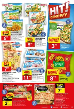 Pogląd oferty "Twój Market Gazetka" - ważna od 29.10.2025 | Strona: 29 | Produkty: Pyzy ziemniaczane z mięsem, Warzywa na patelnie, Zupa, Marchewka