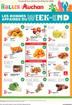 Auchan - Les bons plans du week-end dans votre hyper ! - Voorbeeld van een folder van Auchan, geldig van 05.02.2026