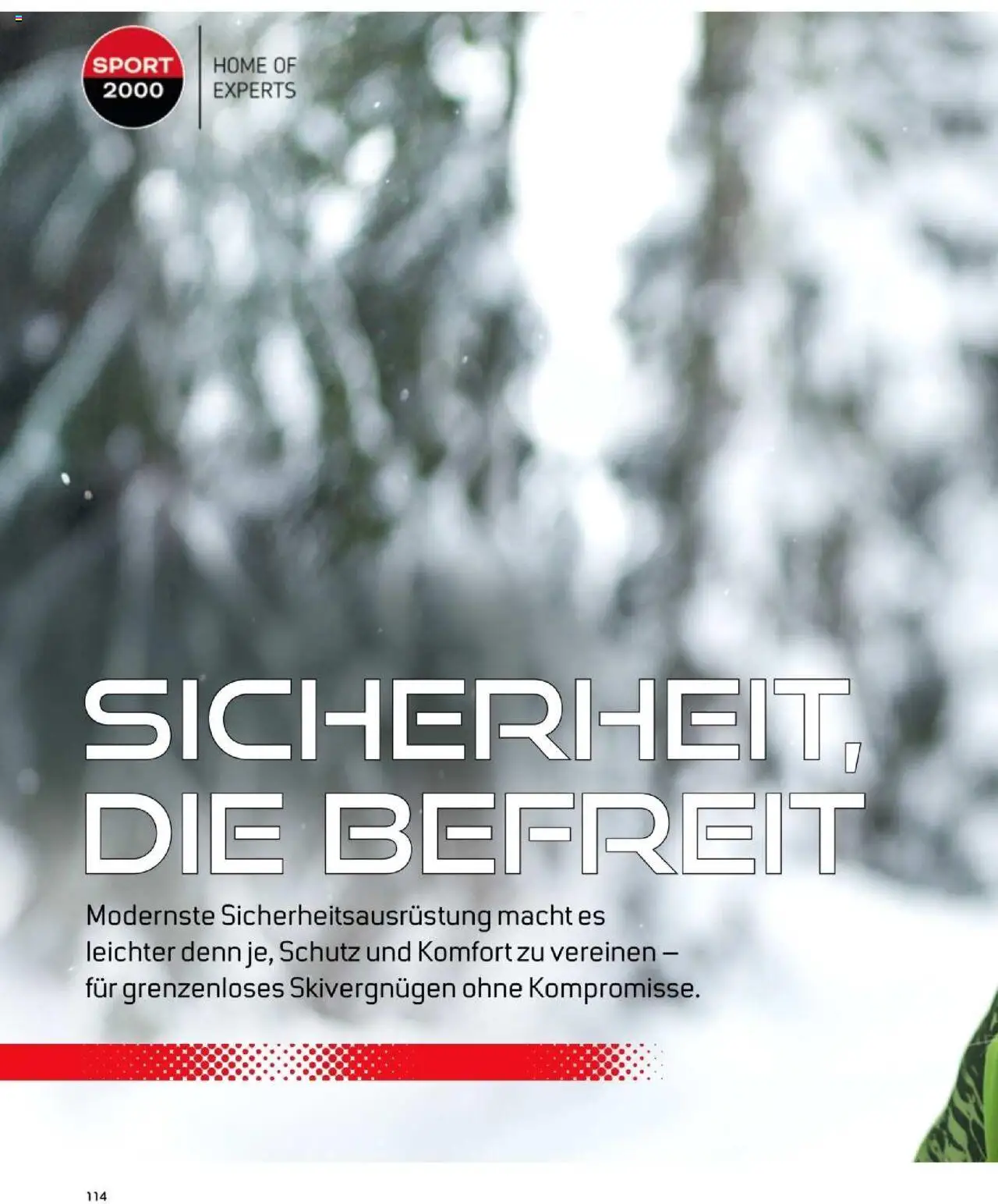 Sport2000 Prospekt Home of Schnee erleben – gültig ab 23.09.2025 | Seite: 114