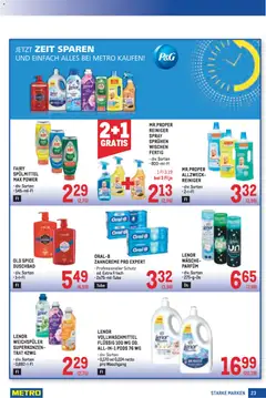 Metro Starke Marken ab 19.02.2026 gültig | Seite: 23 | Produkte: Parfüm, Weichspüler