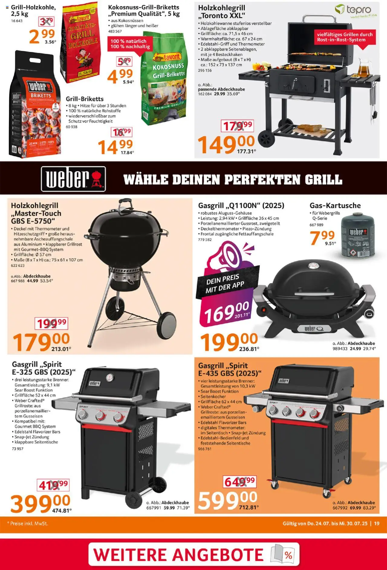 Selgros  Non Food - gültig ab dem 24.07.2025 | Seite: 19 | Produkte: Grill, Thermometer
