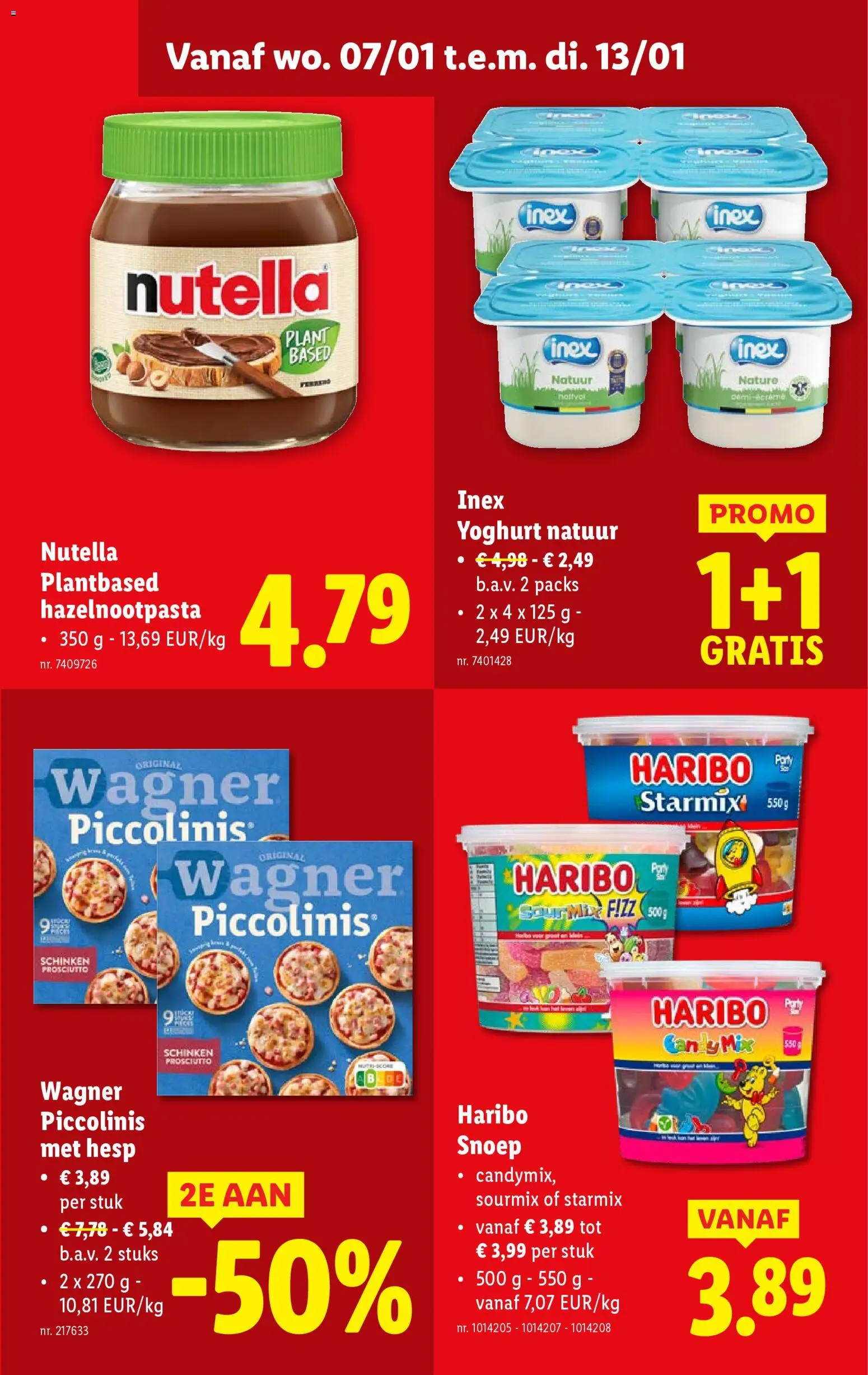 {H1} | Pagina: 23 | Producten: Pizza, Pasta, Snoep, Yoghurt