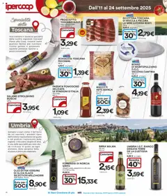 Volantino Ipercoop del 11.09.2025 | Pagina: 20 | Prodotti: Pane, Salame, Birra, Pomodoro