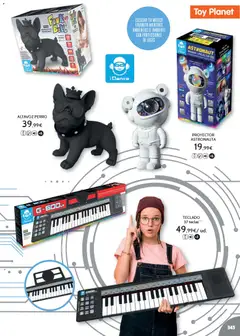 Vista previa Toy Planet - Catálogo Juguetes Navidad válido desde el 03.11.2025 | Página: 345 | Productos: Teclado, Altavoz