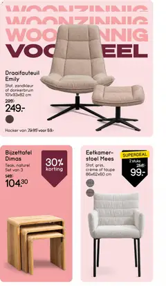 Leen Bakker folder - Voorbeeld van een folder van Leen Bakker, geldig van 02.03.2026 | Pagina: 9 | Producten: Fauteuil