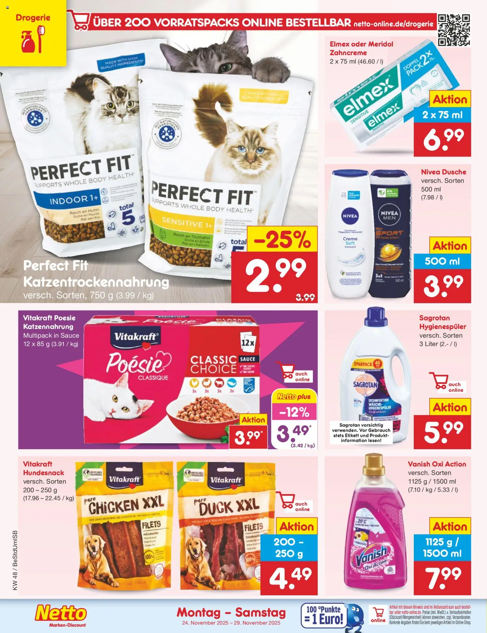 Netto Marken-Discount - Black Friday – gültig ab 24.11.2025 | Seite: 34 | Produkte: Dusche, Creme