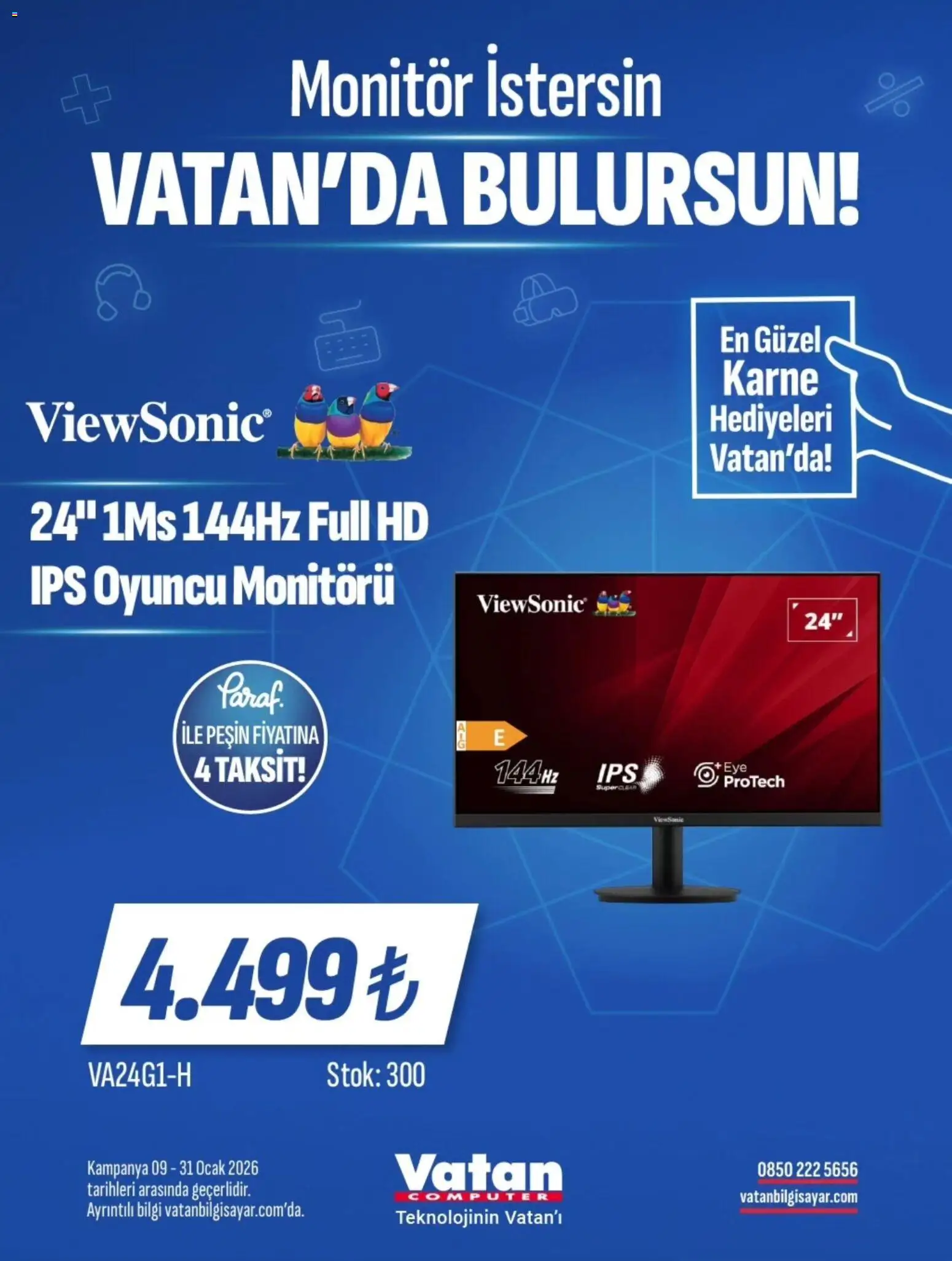 Vatan Bilgisayar İndirim - 12.01.2026 tarihinden itibaren geçerlidir | Sayfa: 2 | Ürünler: Monitör, Oyuncu, Ocak