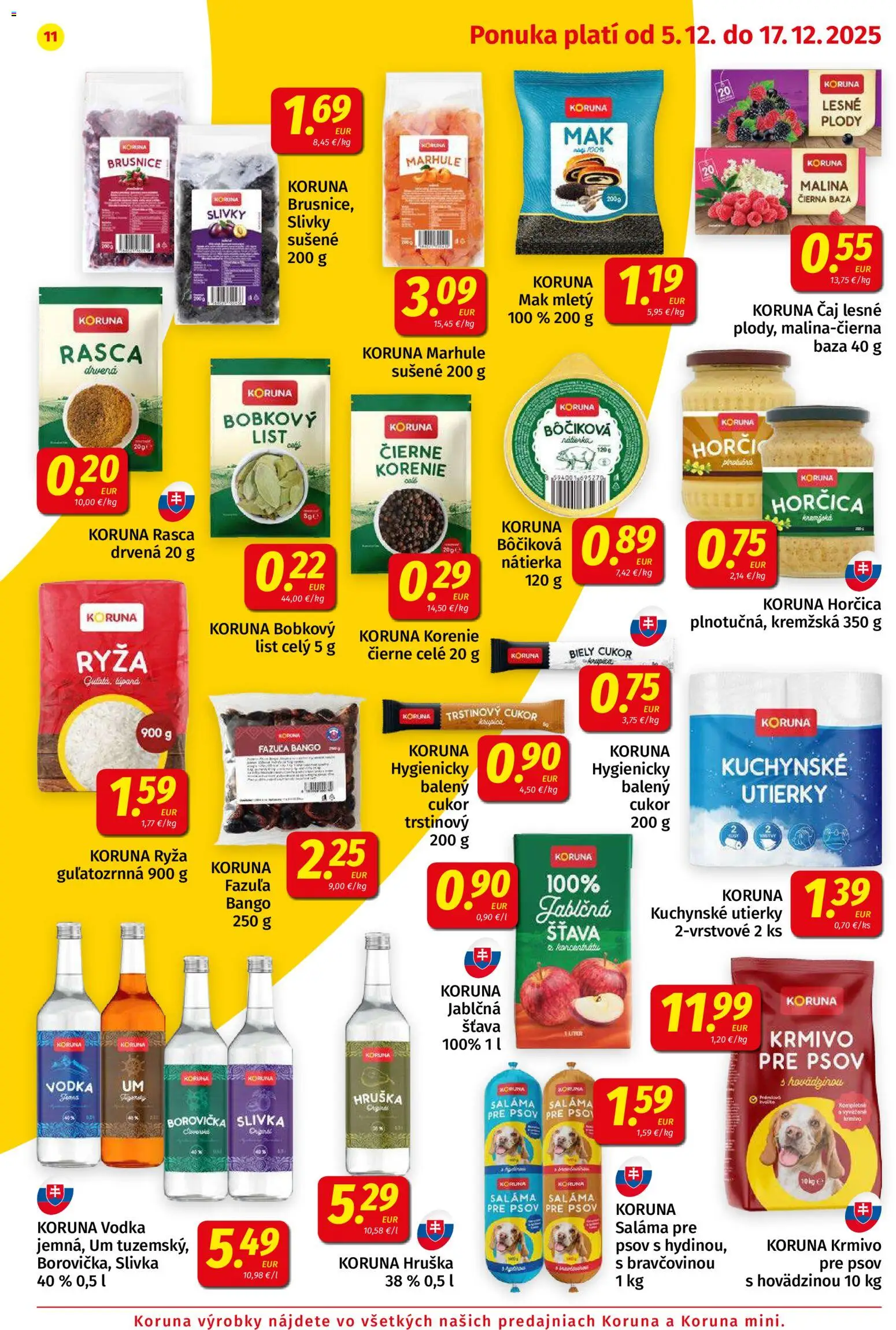 Nové Koruna akcie – leták je platný od 05.12.2025 | Strana: 11