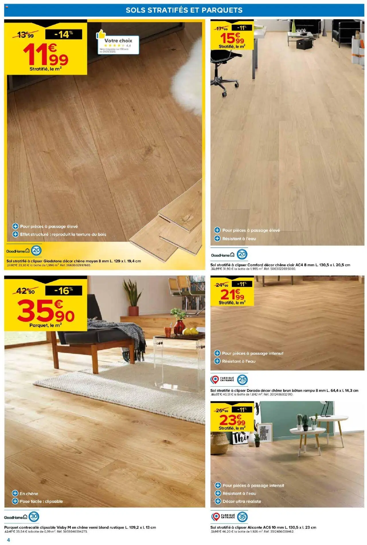  | Page: 4 | Produits: Parquet