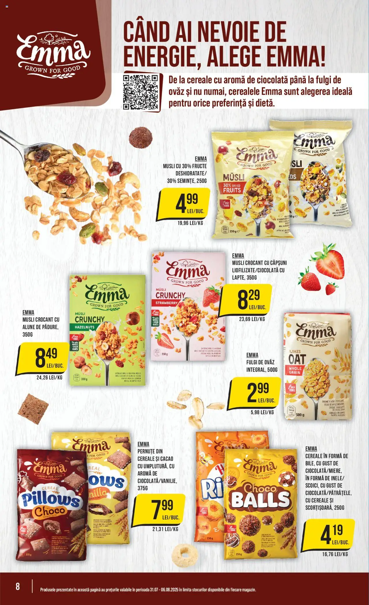 Catalog Mega Image – valabil de la 31.07.2025 | Pagină: 8 | Produse: Alune, Ciocolată, Căpșuni, Cereale