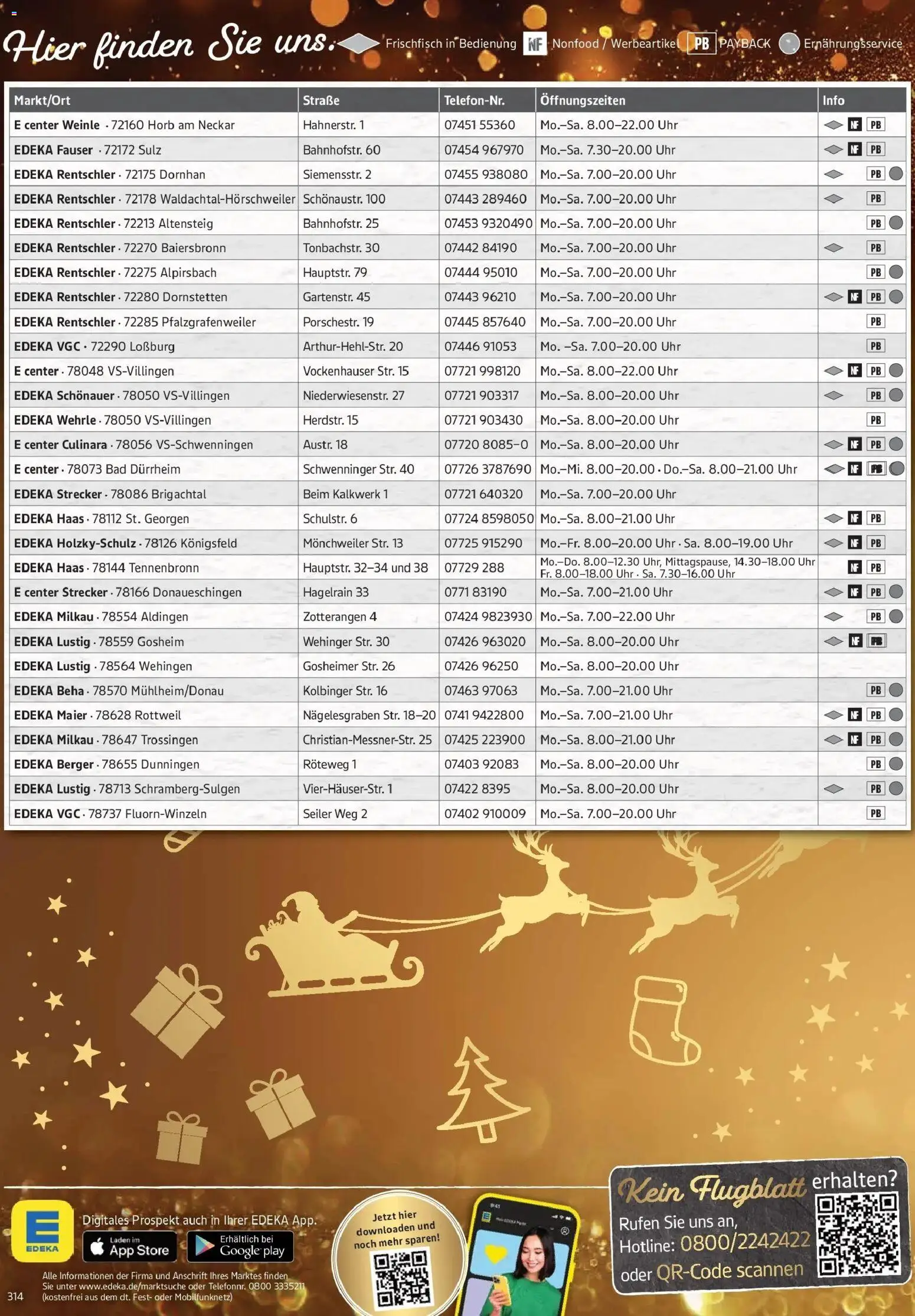 Edeka prospekt Pfalzgrafenweiler	 – gültig ab 08.12.2025 | Seite: 44 | Produkte: Bad, Uhr